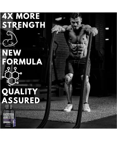 Fadogia Agrestis 2000mg Extract Supplements - 90 Vegan Tablets for Athletic Performance & Muscle - Gluten Free Non-GMO - High Strength Formula (Pack of 1) - Buy Online on GoSupps.com