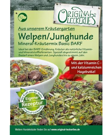 Original Delicacies Puppy Herbal Mix - 250g Natural Dog Herbs for Young Dogs | Premium Dog Food - Buy Online on GoSupps.com