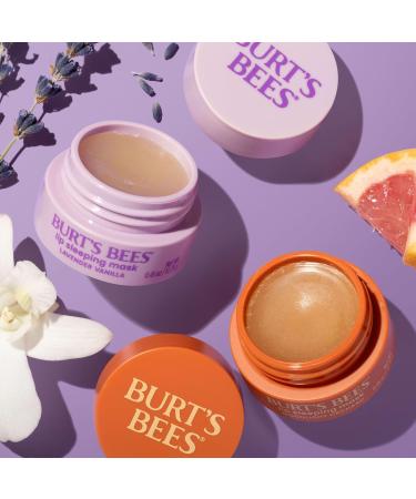 Burt s Bees Lavender Vanilla Lip Sleeping Mask With Hyaluronic Acid and Squalane Moisturizer To Instantly Hydrate Lips Overnight Mask and Treatment 0.45 oz. - Buy Online on GoSupps.com