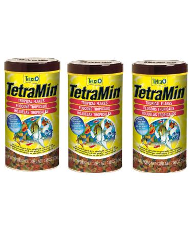 Tetra 77803-02 Min Tropical Flakes 3Pack (7.06-Ounce)