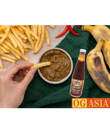 UFC OG ASIA Banana & Sweet Spicy Chilli Sauces Authentic Thai Flavor 640g (Pack of 2) - Buy Online on GoSupps.com
