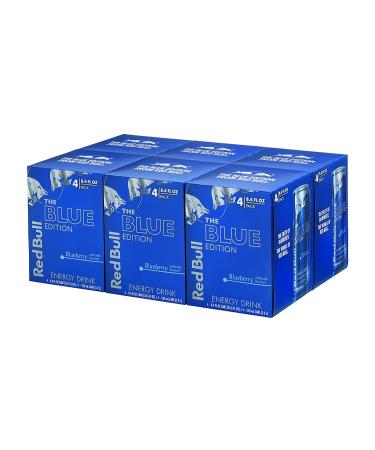 Red Bull Blue Edition Blueberry Energy Drink 8.4 Fl Oz (Pack of 24) | Boost Energy with Refreshing Blueberry Flavor - Buy Online on GoSupps.com