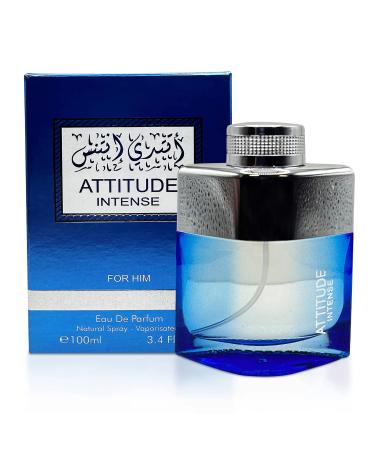 Macarena ATTITUDE INTENSE FOR MEN 3.4 OZ EDP Lemon Pineapple 3.4 Fl Oz (Pack of 1)