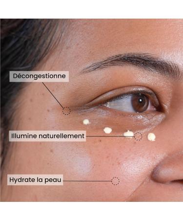 Pulpe de Vie - Certified Organic Brrright Eye Contour Care 15ml - Anti-waste! Grapefruit - Radiance and Decongestant - Reduces Dark Circles and Bags - Intensely Hydrates - Caffeine and Plant Actives - Buy Online on GoSupps.com