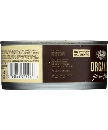 Castor & Pollux Organix Chicken & Liver Pأ¢tأ© Cat Food - 5.5 oz Organic Formula - Buy Online on GoSupps.com