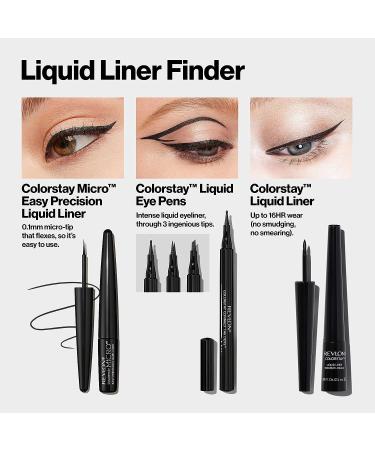 REVLON ColorStay Micro Easy Precision Liquid Liner 303 But First Wine - Long-Lasting Waterproof Formula | Pack of 1 - Buy Online on GoSupps.com