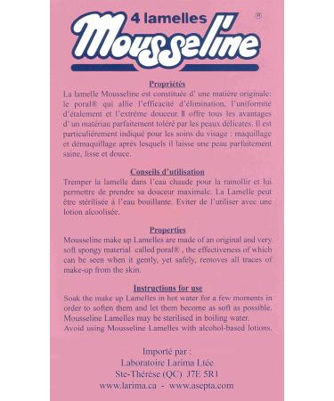 Mousseline Cleansing Sponges (2/p) - Buy Online on GoSupps.com
