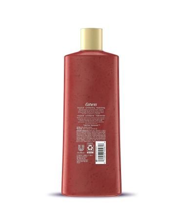 Caress Exfoliating Body Wash - Tahitian Pomegranate & Coconut Milk - 18 Fl Oz - Buy Online on GoSupps.com