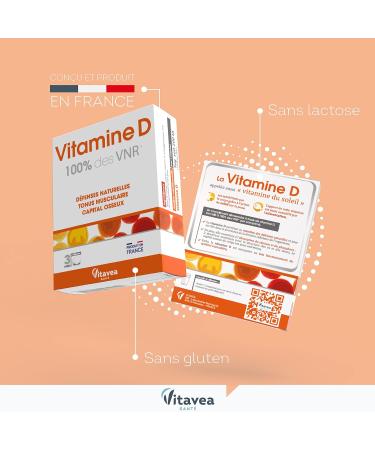 Vitavea Vitamine D 90 Comprim s 1 unit (Lot de 1) - Buy Online on GoSupps.com