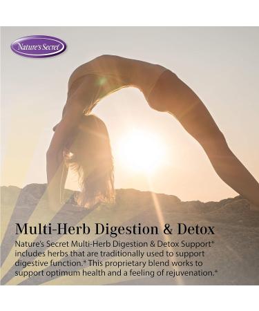 Nature's Secret Multi Herb Digestion & Detox Support - 275 Tablets - Buy Online on GoSupps.com