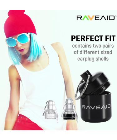 High Fidelity Earplugs for Concerts & Musicians | Best Noise Reducing Earplugs for Festivals Raves & Motorcycle Riding - Buy Online on GoSupps.com