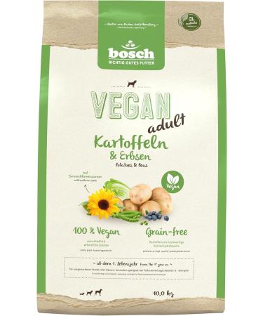 HPC Vegan Dry Food for Adult Dogs of All Breeds with Potatoes and Peas 1 x 10 kg - Buy Online on GoSupps.com