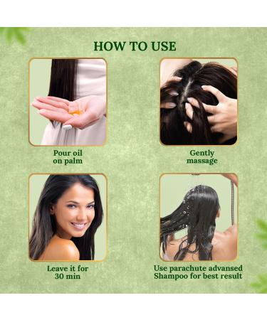 Parachute Advansed Curry Leaves Hair Oil for Hair Fall and Greying Control - with Natural Coconut Oil & Vitamin E - 200ml - Buy Online on GoSupps.com
