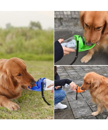 Large 24 oz Dog Water Bottle - Portable Travel Bowl for All Breeds Safe Spout - Ideal Hydration Solution - Buy Online on GoSupps.com