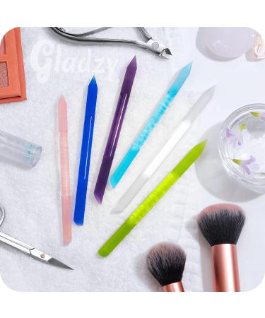 Professional Glass Nail Shaver & File - Precision Manicure Tool for Cuticles | Czech Quality Baby Blue - Buy Online on GoSupps.com