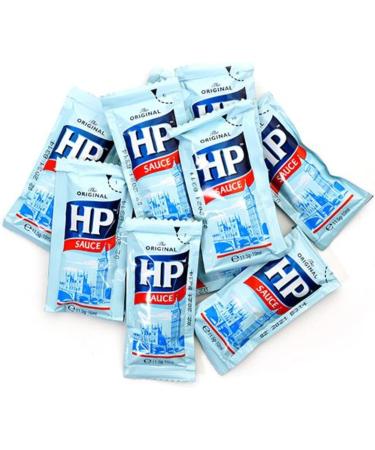 Heinz HP Sauce Sachets 50x10ml. Brown sauce. Add to steaks burgers salads or for marinading meat or dipping sauce. - Buy Online on GoSupps.com