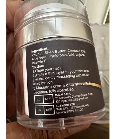 Advanced Neck & Face Firming Cream - Skin Tightening & Anti-Aging Solution for Fine Lines & Sagging Skin (1.7 Fl Oz - Buy Online on GoSupps.com