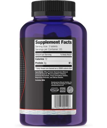 Ultimate Nutrition Amino Gold Tablets - BCAA Supplement for Muscle Building & Recovery - 250 Tablets for Lean Muscle & Athletic Performance - Buy Online on GoSupps.com