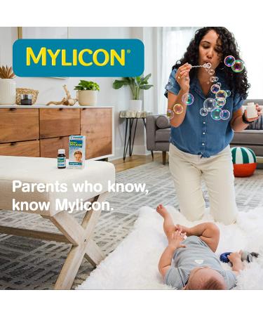 Mylicon Gas Relief Drops for Infants - Original Formula 1oz | Effective Baby Gas Relief - Buy Online on GoSupps.com