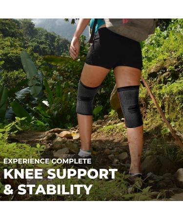 Buy ZOYER Knee Brace for Men & Women - Patella Gel Pad Non-Slip Compression Sleeve for Knee Pain Relief Support for Meniscus Tear ACL Arthritis & Sports - X-Large - Buy Online on GoSupps.com