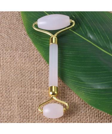 Buy Pink Crystal Jade Facial Roller Massager - Lifting & Firming Face Beauty Stick - Shop Internationally - Buy Online on GoSupps.com