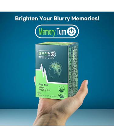 Memoryturn Brain Supplement Natural Nootropic with Lion s Mane & Ginkgo Biloba Focus Memory & Cognitive Support Probiotic Formula with B Vitamins & Folate for Daily Wellness 60 Capsules - Buy Online on GoSupps.com