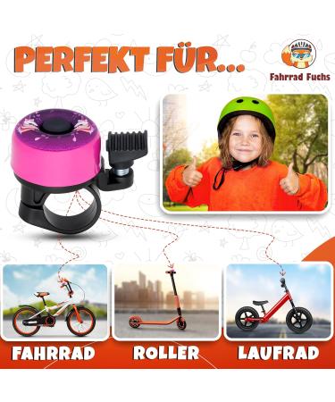 Shop Unicorn Pink Bicycle Bells for Kids | Durable & Fun Girls' Bike Accessories - Buy Online on GoSupps.com