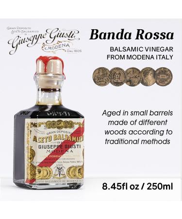 Giusti - Balsamic Vinegar of Modena IGP - 5 Gold Medals - 250ml Cubica - Buy Online on GoSupps.com