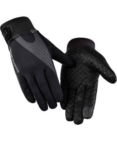 YHT Workout Gloves with Full Palm Protection & Extra Grip - Black Medium - Buy Online on GoSupps.com