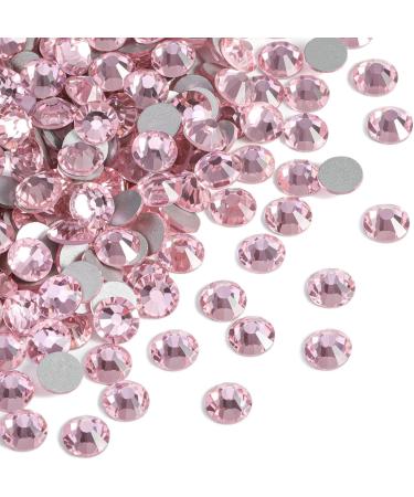 Beadsland 1440 Flat Back Rhinestones - Light Pink SS6 Nail Crystals for Nail Art | Perfect for DIY Crafts & Decorations - Buy Online on GoSupps.com