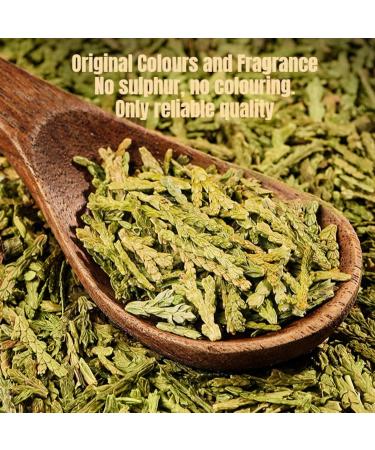  HQZMCTE Natural And Raw Green Chinese Herbs Ce Bai Ye Ce Bo Ye Raw And Dried No Additives 500g - Buy Online on GoSupps.com