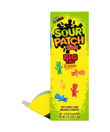 SOUR PATCH KIDS Big Soft & Chewy Halloween Candy - 240 Count Box - Buy Online on GoSupps.com