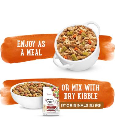 Beneful Prepared Meals Wet Dog Food Chicken Medley - 283 g Tub (8 Pack) - Buy Online on GoSupps.com