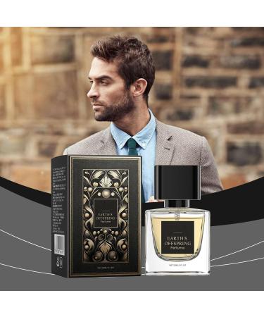 Men's Fragrances Stylish Long Lasting Eau De Parfum Floral Beauty Products Suitable for All Skin Types Gift for Men 7.6x4.4cm Black - Buy Online on GoSupps.com