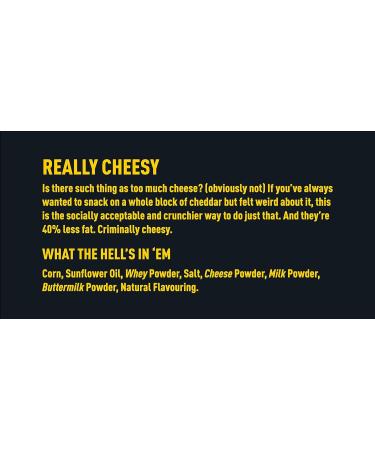 WELL&TRULY: Really Cheesy | Baked Corn Snacks - Gluten Free - Vegetarian - No Added Sugar - Less Fat - Healthy Snack - (Box of 10 Bags 30g Each) - Buy Online on GoSupps.com