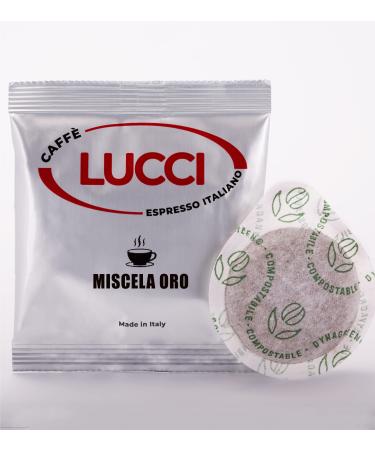 Caffè Lucci 150 paper pods 44 mm Gold mix