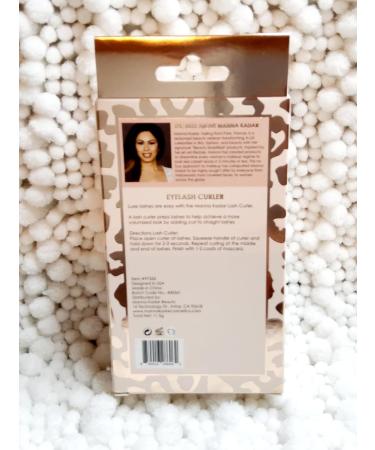 Manna Kadar Peach Eyelash Curler 11.5g | Best International Shipping | Enhance Your Lash Game - Buy Online on GoSupps.com