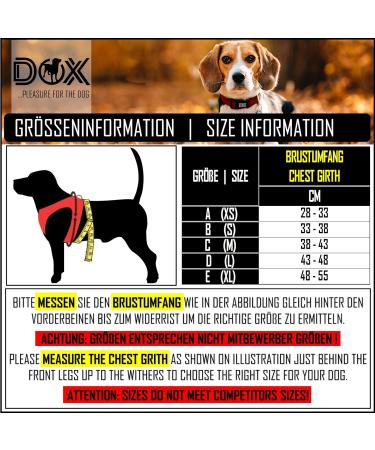 Ddoxx Reflecting Airmesh Step-in Dog Harness - Adjustable Green Puppy Vest for All Sizes (L) - Breast Size: 43-48 cm - Buy Online on GoSupps.com