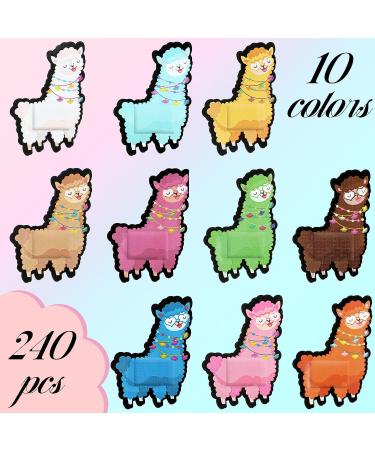 Sinmoe Self Adhesive Kids Llama Bandages - 240 Pcs, Colorful & Easily Removable Funny Gift for Girls, Boys & Adults - Buy Online on GoSupps.com