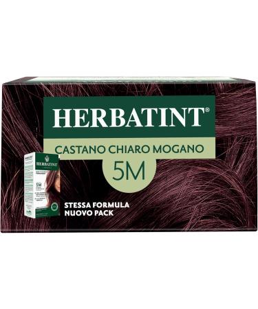  Herbatint Herbatint Permanent Hair Colour Gel 5M Light Mahogany Brown - 170ml | Ammonia-Free 100% White Hair Coverage | for Sensitive Skin with 8 Organic Natural Extracts - Buy Online on GoSupps.com