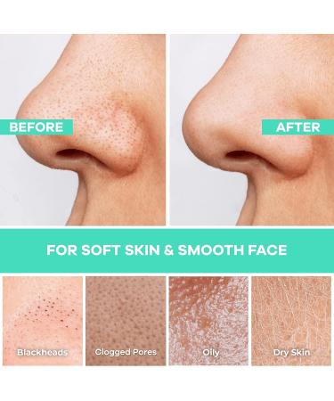 Dermasuri Deep Exfoliating Face and Body Scrub Mitt - Best Skincare Kit for Women & Men - Gentle Facial Exfoliation Tool - Buy Online on GoSupps.com