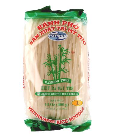 Bamboo Tree Vietnamese Rice Noodles Size Large 5mm (1 x 400g) 400 g (Pack of 1) - Buy Online on GoSupps.com