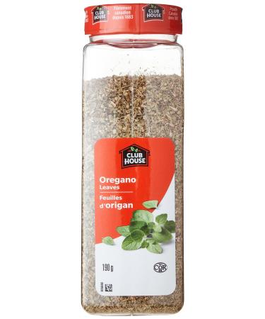 Club House Quality Natural Herbs and Spices Oregano Leaves 190g