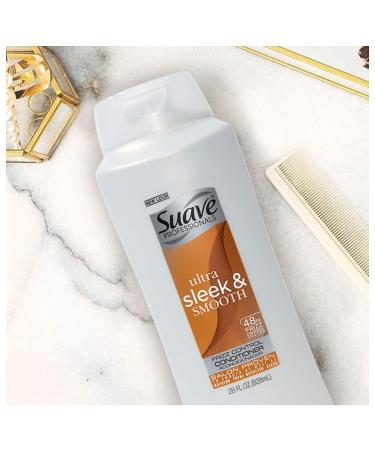 Suave Professionals Smoothing Conditioner | Frizz Control | Ultra Sleek and Smooth | 28 oz - Buy Online on GoSupps.com