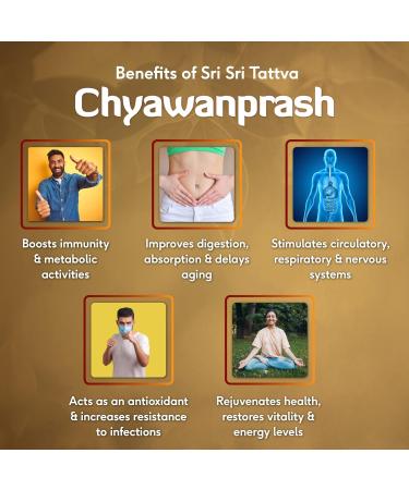 Sri Sri Tattva Chyawanprash 1Kg Pack van 2 - Buy Online on GoSupps.com
