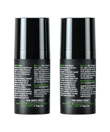 Tiege Hanley Men's Anti-Aging Firming Serum & Eye Cream Pack with Hyaluronic Acid and Retinol | Combat Dark Circles & Achieve Tighter Skin | 0... Size - Buy Online on GoSupps.com