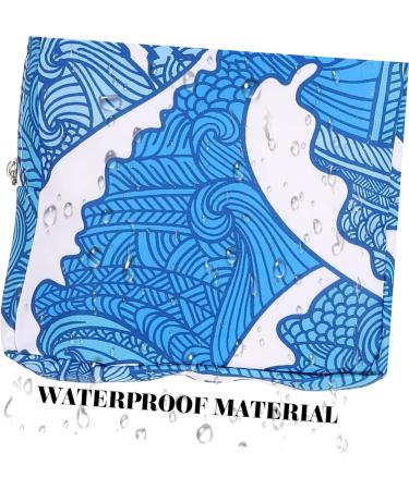 Buy Housoutil 2-Piece Cosmetic Bag Set - Women's Zipper Storage & Period Cushion Bag | Portable Tampon Organizer 16x15.5cm - Buy Online on GoSupps.com