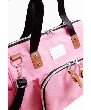 Fume London Baby Bag - Stylish Multi-Functional Diaper Bag for Moms & Dads | Pink Travel Baby Bag - Buy Online on GoSupps.com