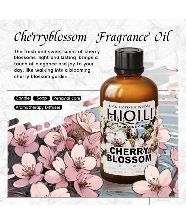 HIQILI 30ML Sandalwood Essential Oil & 30ML Cherry Blossom Fragrance Oil for DIY Diffuser - Buy Online on GoSupps.com