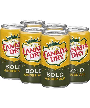 Canada Dry Bold Ginger Ale Mini Cans 7.5 fl oz - 6 Pack - Buy Online on GoSupps.com